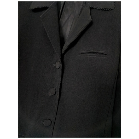 Bisou Bisou Laser Cut Mid-length Dress Coat sz 10 - Picture 3 of 7